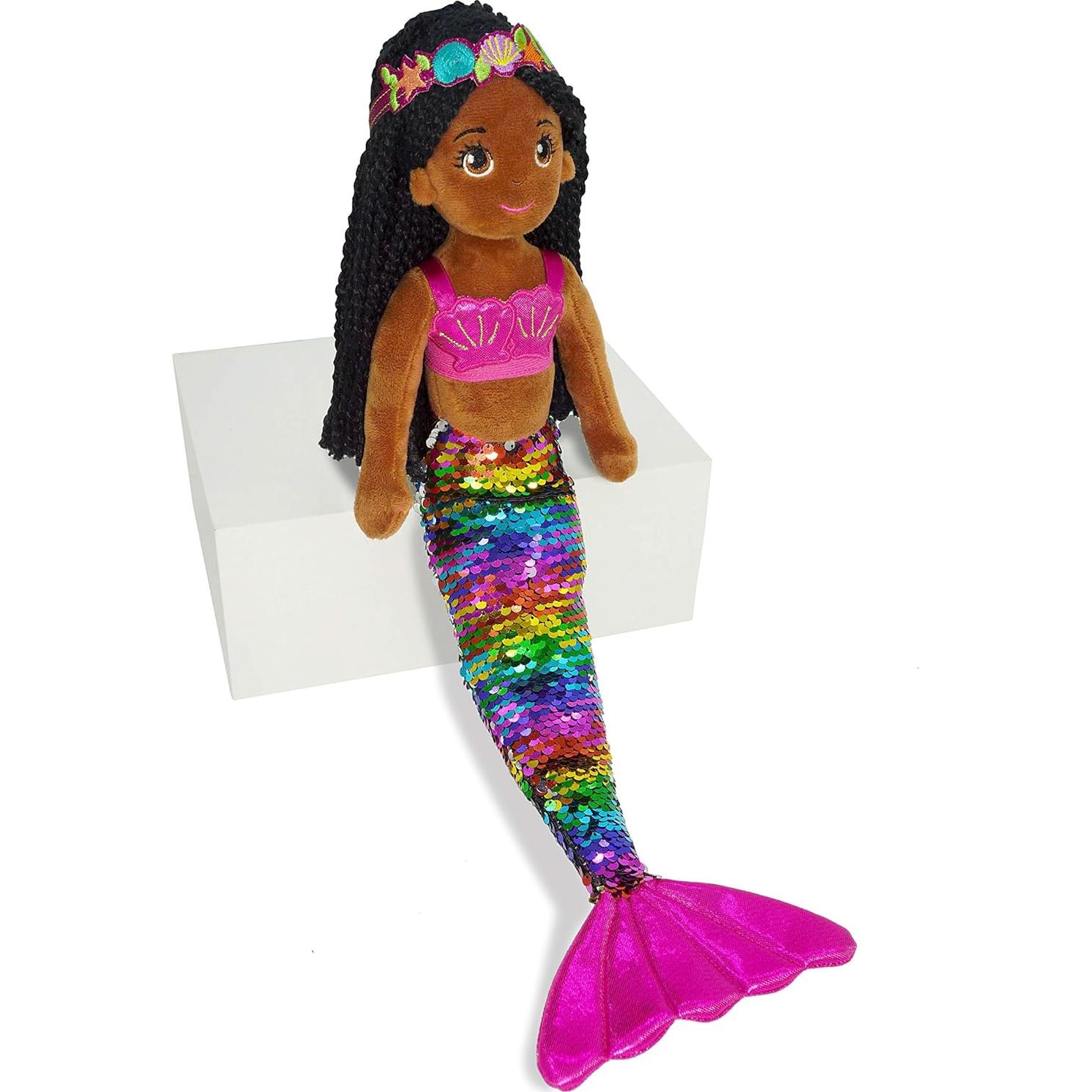 Muñeca Sirena Chloe 45.72 cm con Lentejuelas Reversibles