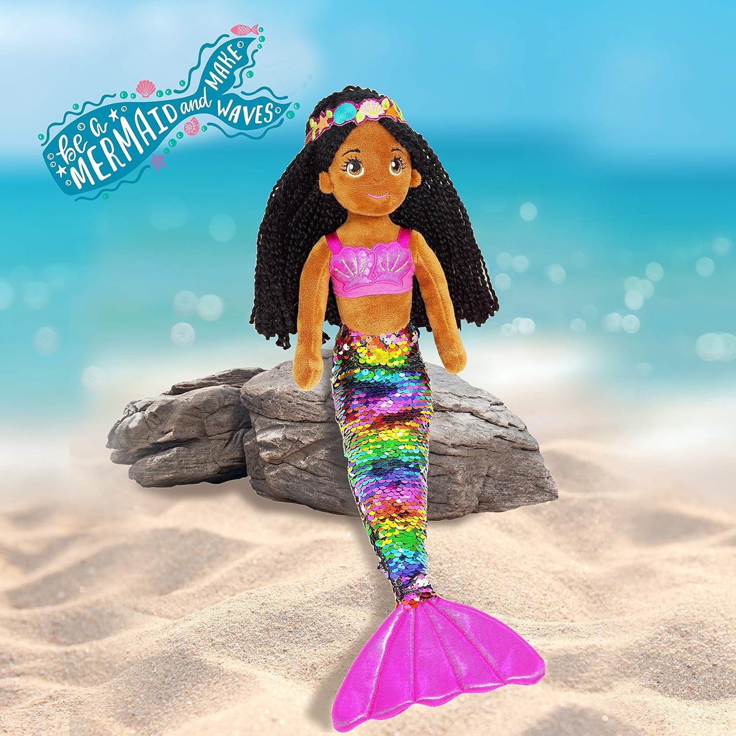 Muñeca Sirena Chloe 45.72 cm con Lentejuelas Reversibles