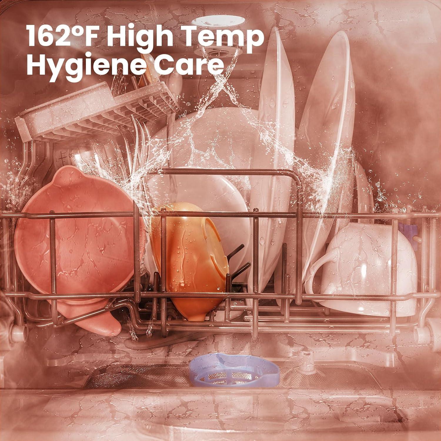 Lavavajillas Mini COMFEE' CDC17P0ABB 5L 6 Programas 360°