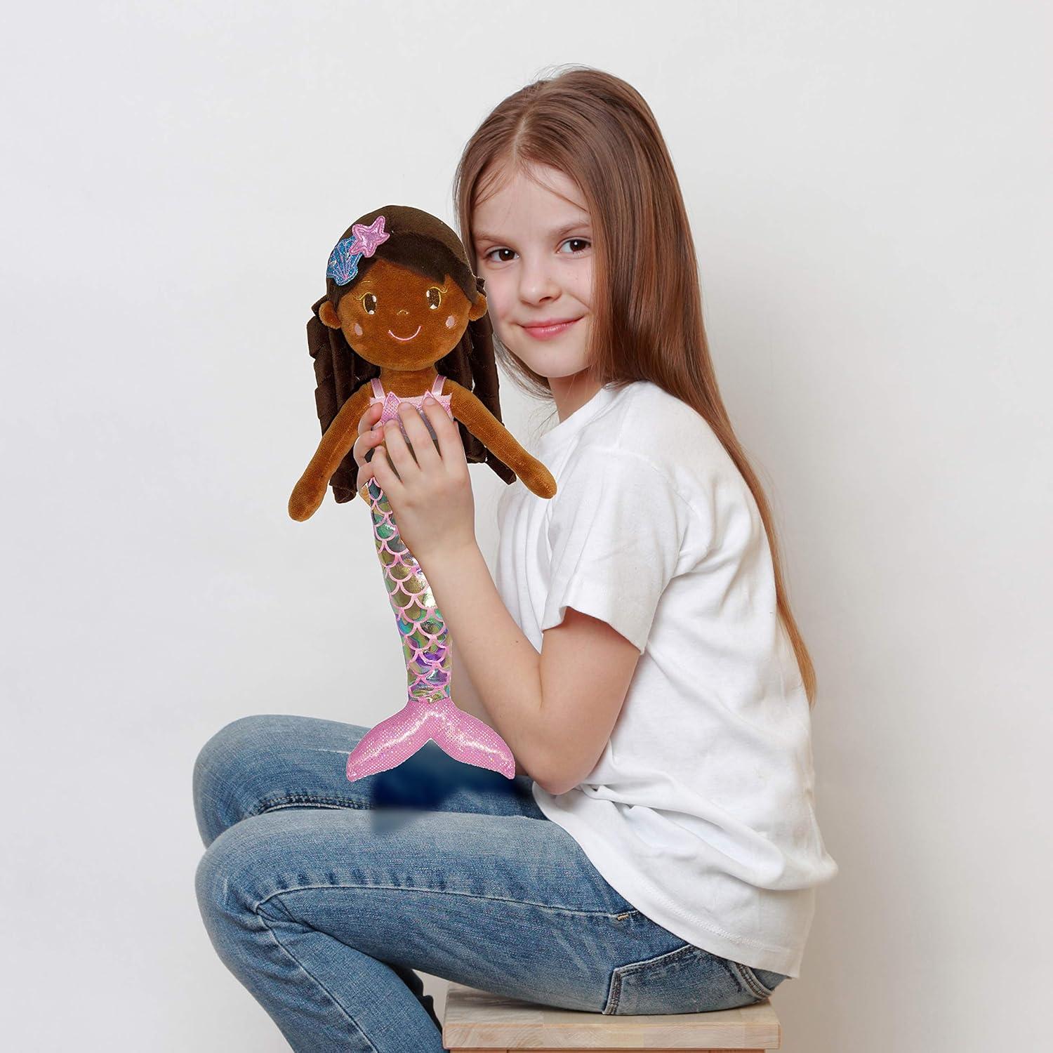 Muñeca de Peluche Sirena Layla 39.37 cm June Garden