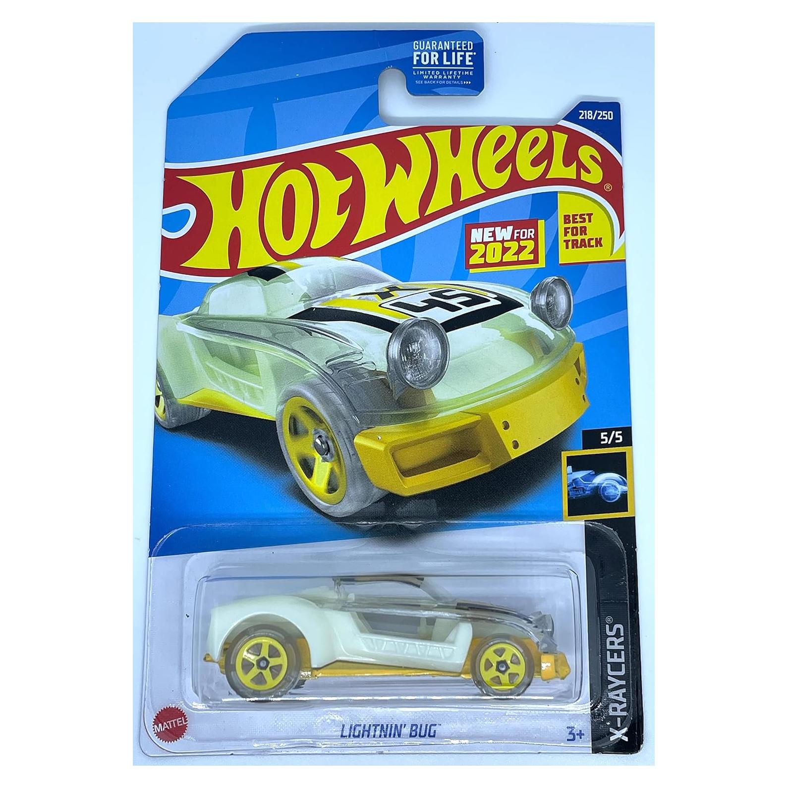 Hot Wheels Bicho Relámpago X-Raycers 2022 - Blanco 218/250