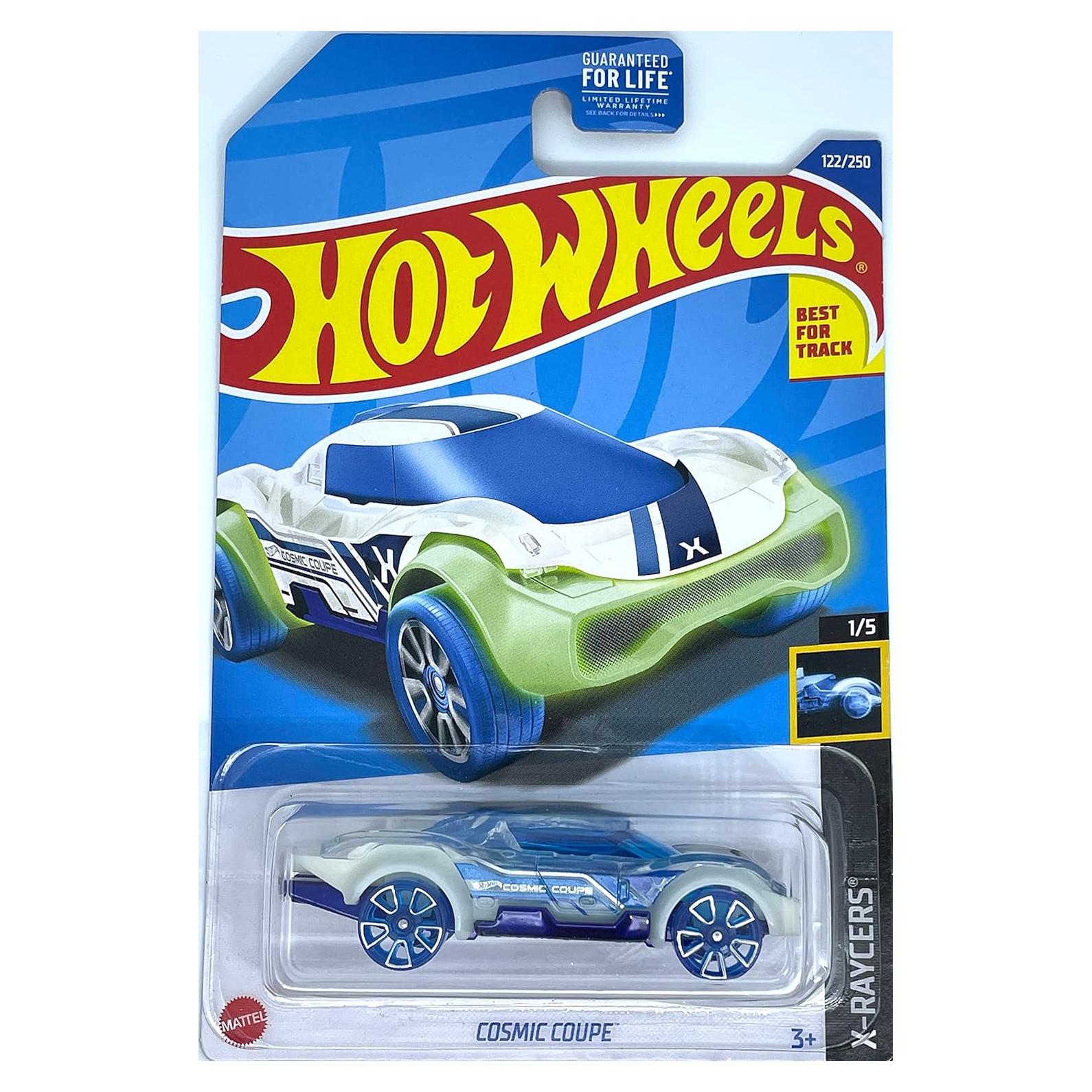 Hot Wheels Cosmic Coupe X-Raycers 2022 Blanco 1/5 40g