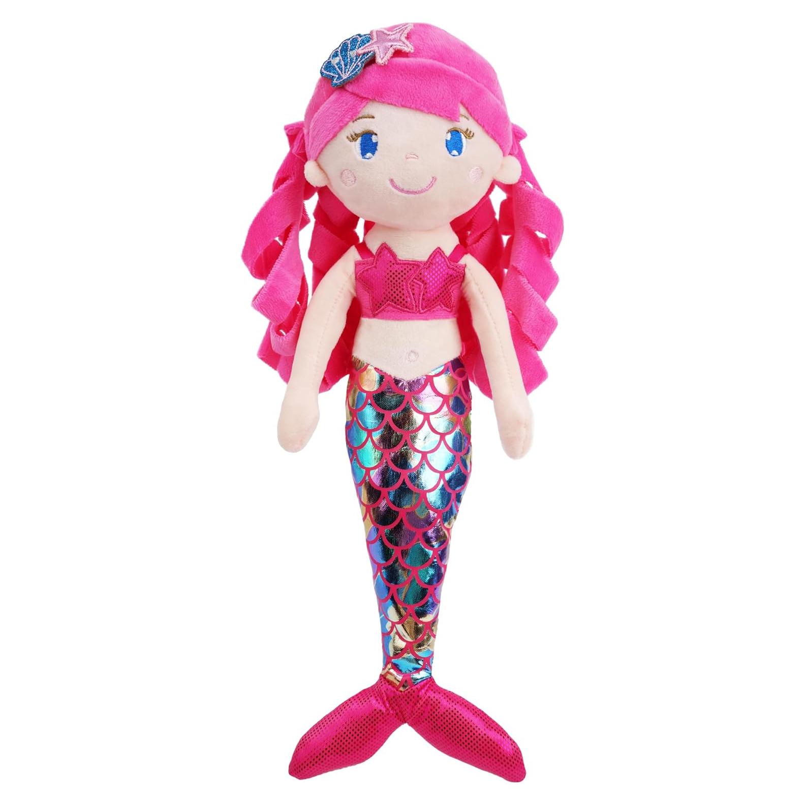 Muñeca de Peluche Sirena Larissa 39.37 cm June Garden