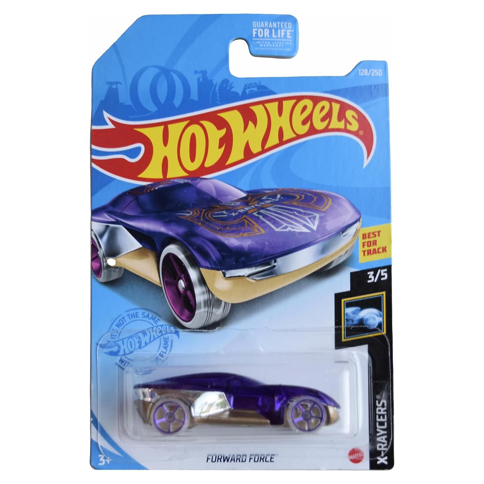 Hot Wheels X-Raycers Fuerza Adelante 1:64 Púrpura 128/250