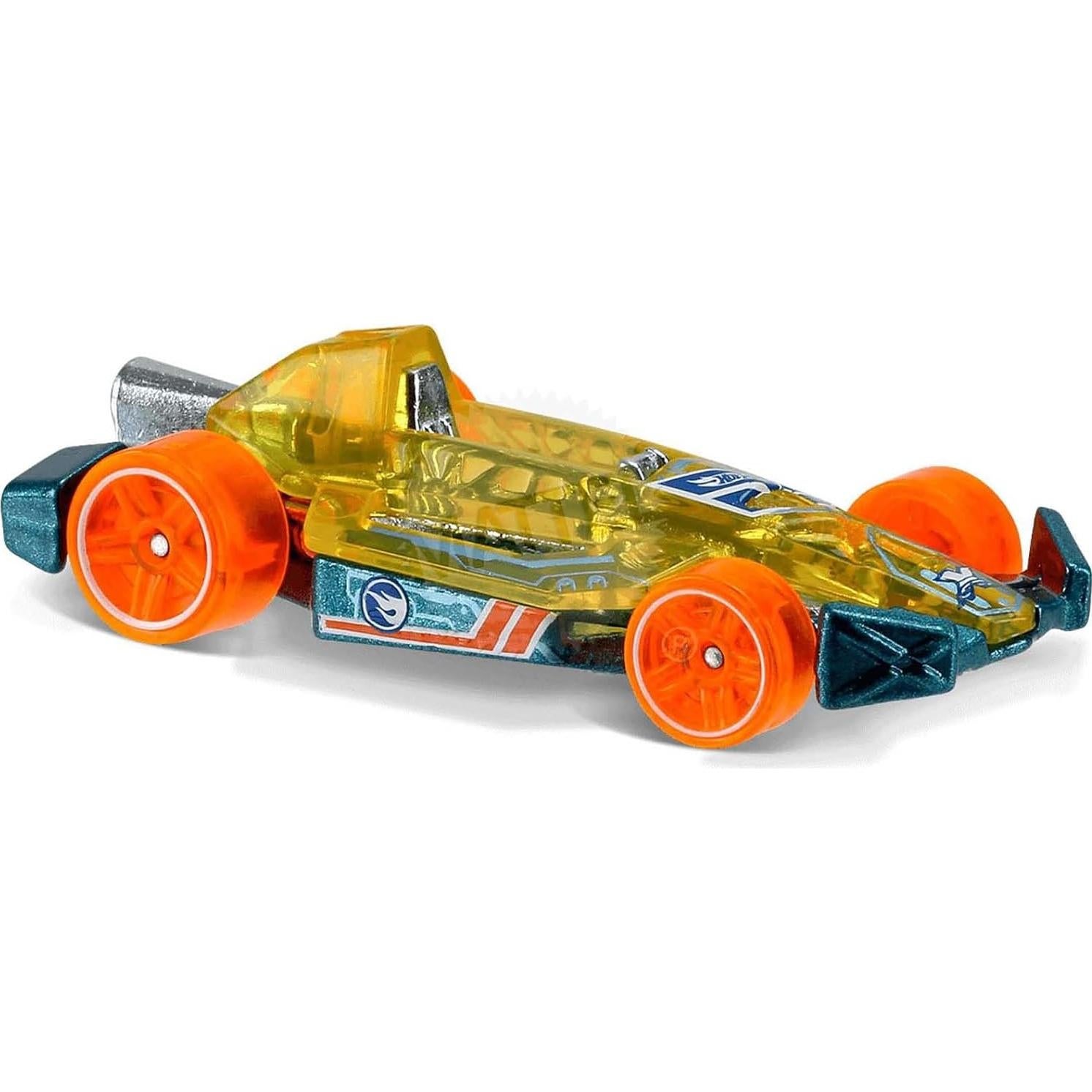 Hot Wheels X-Raycers Flecha Dinámica 2017 Amarillo Turquesa
