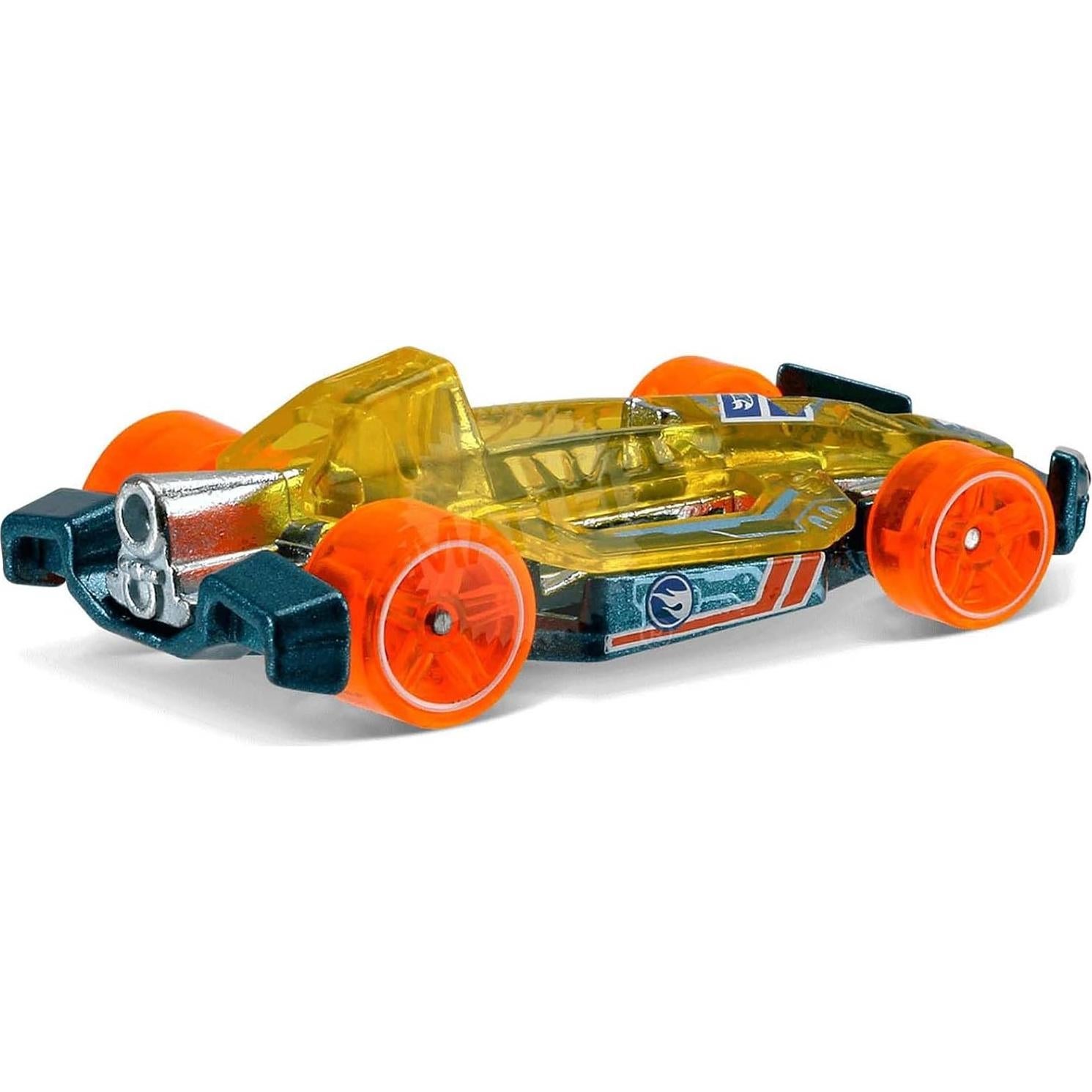 Hot Wheels X-Raycers Flecha Dinámica 2017 Amarillo Turquesa