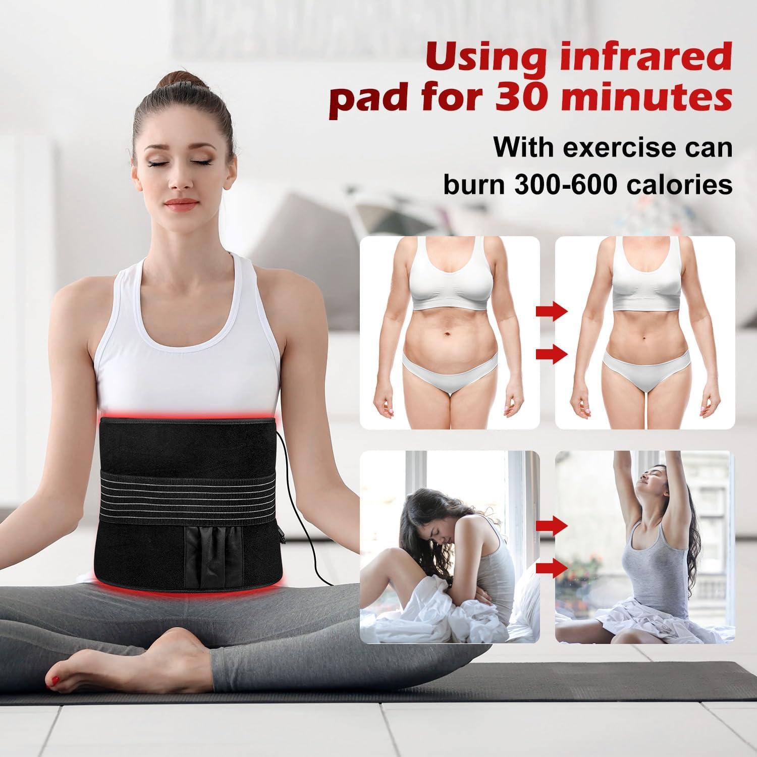 Almohadilla de Terapia de Luz Roja Infrarroja 30.5x61cm 32W