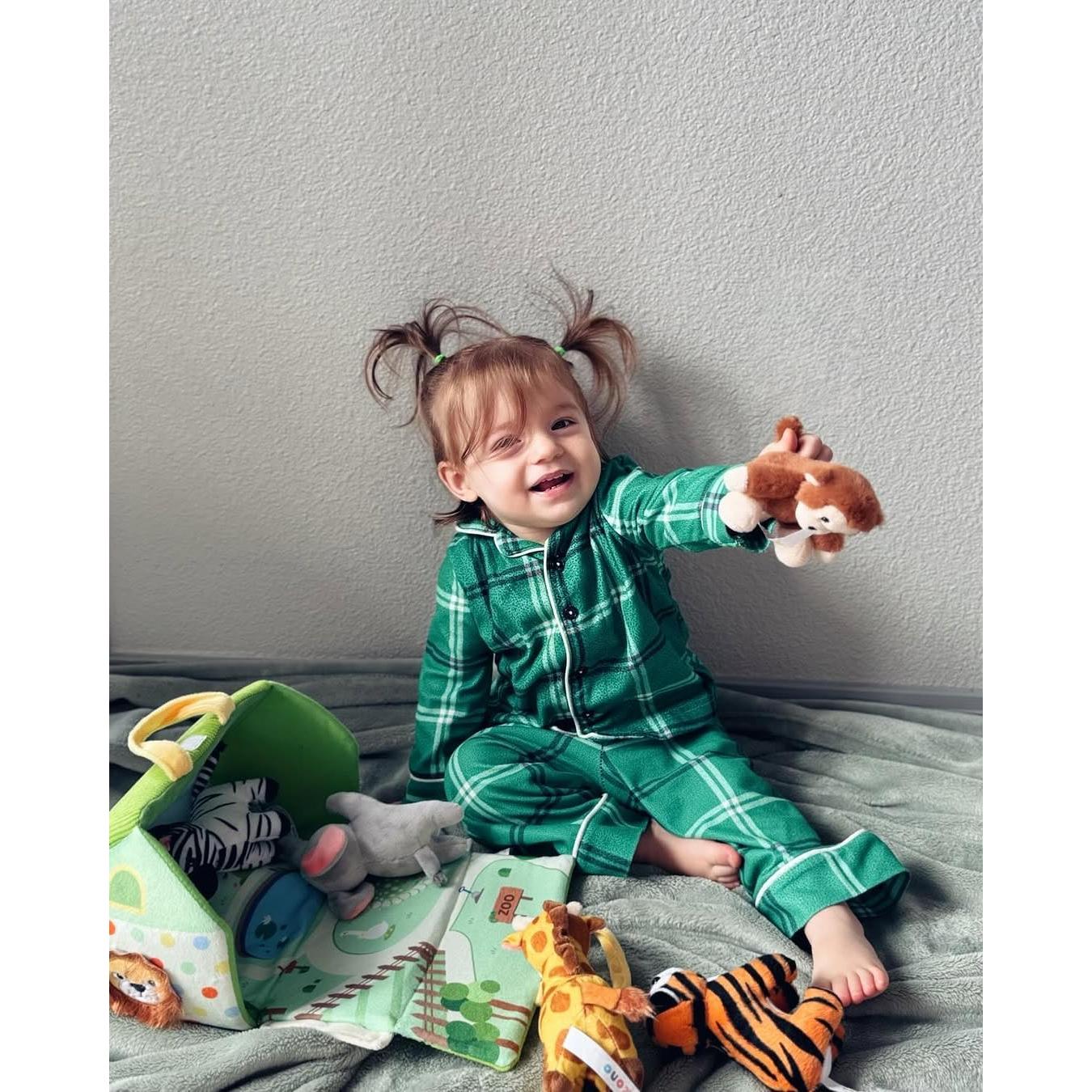 Conjunto de Animales de Peluche Mini Zoo OUOZZZ - 5 Figuras