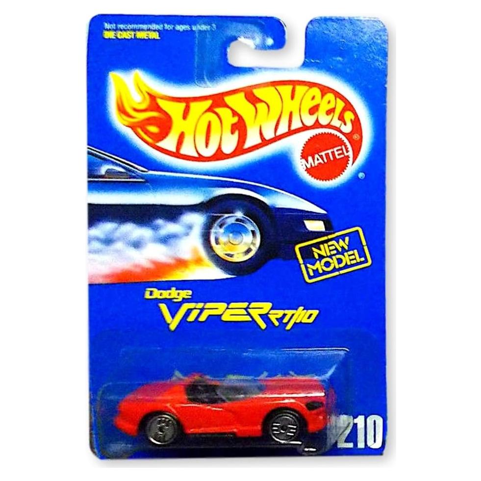 Hot Wheels Dodge Viper RT/10 #210 Escala 1:64 Rojo