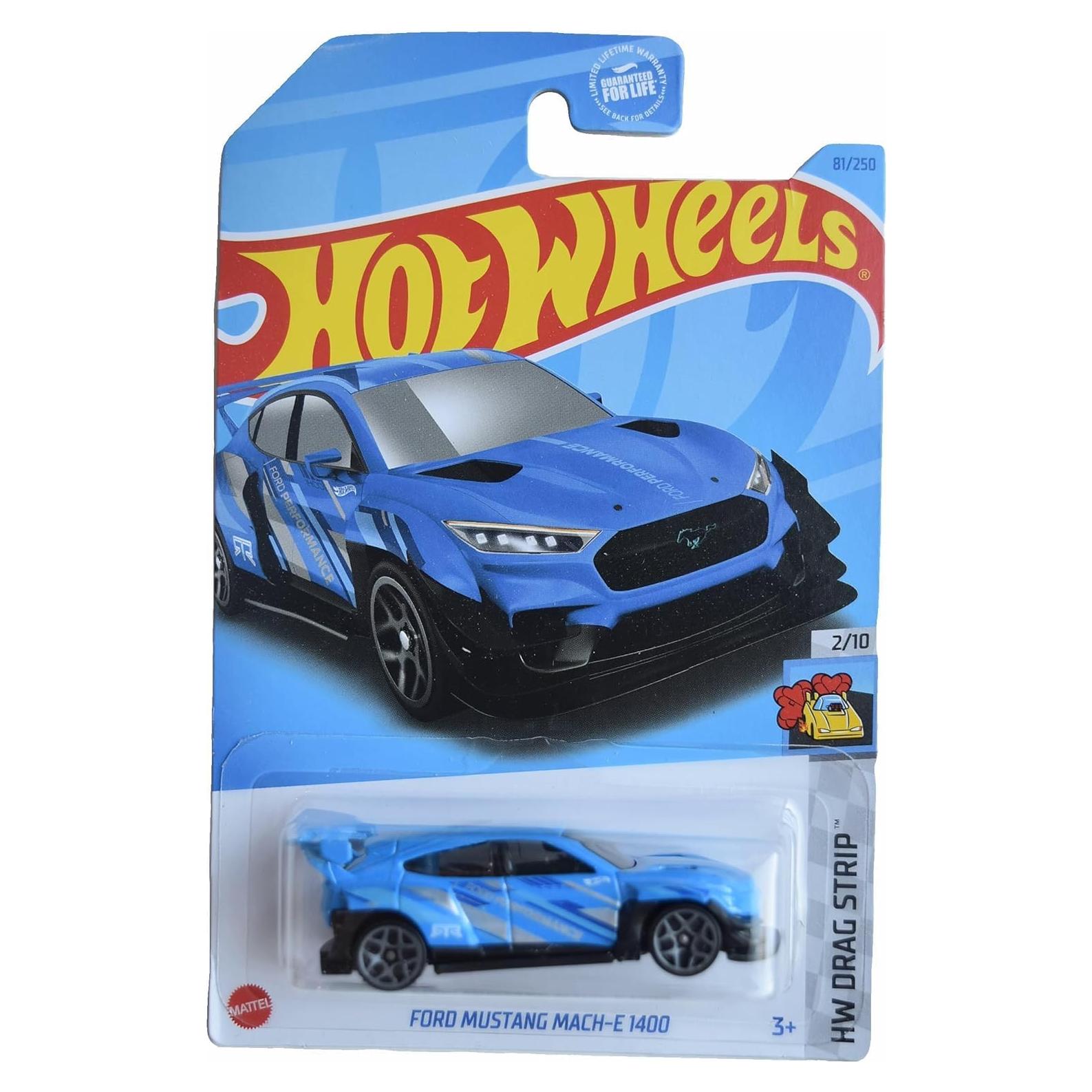 Hot Wheels Ford Mustang Mach E 1400 Azul 1:64 Mattel