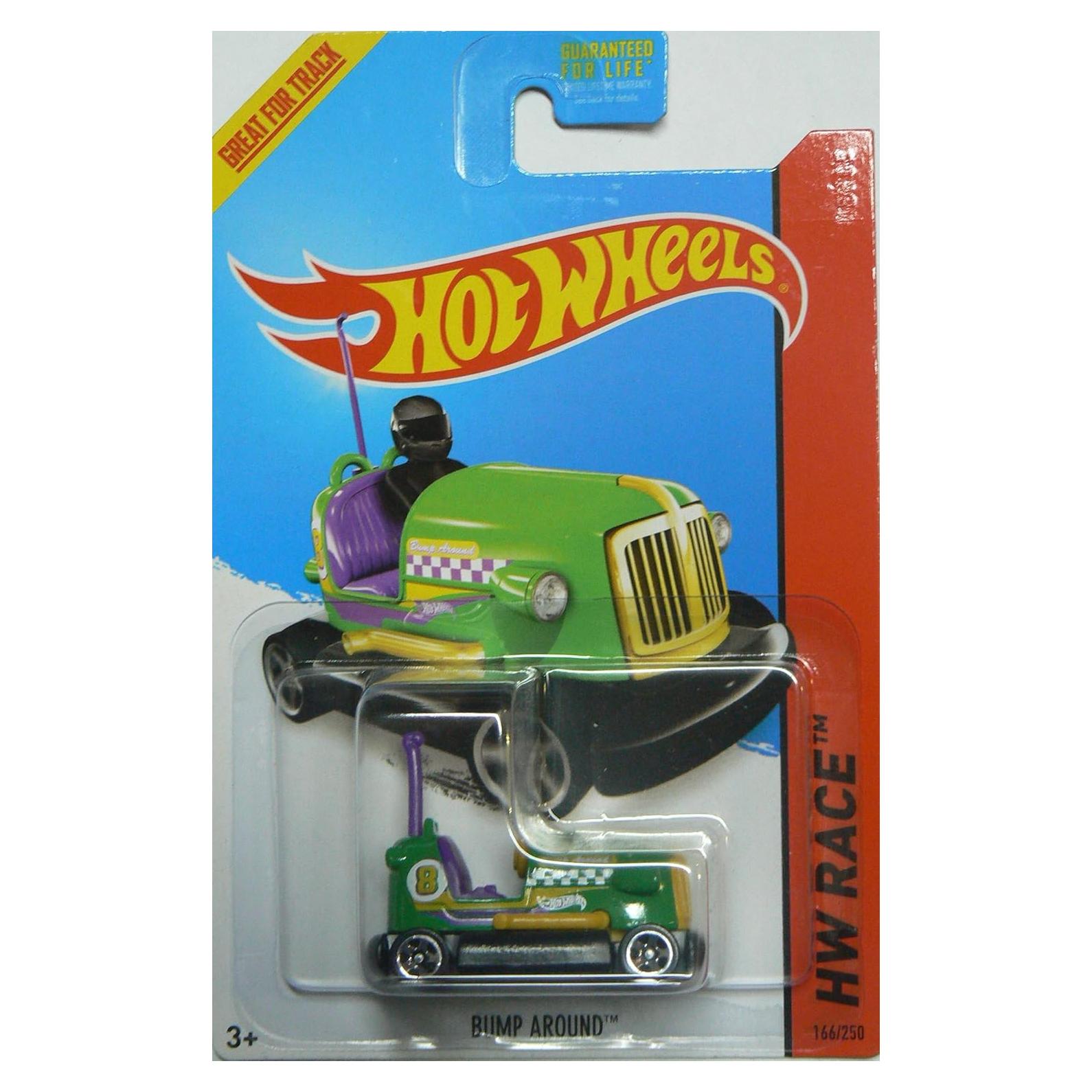 Hot Wheels Coche Bump Around Verde 1:64 Track Aces