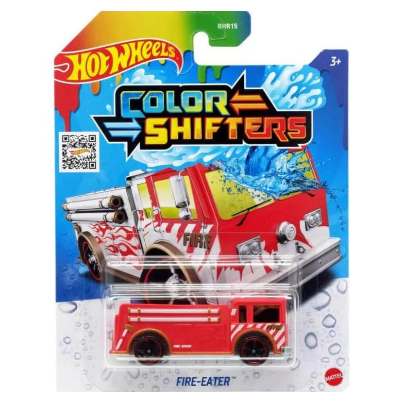 Hot Wheels Fire-Eater Cambiador de Color 1:64 Metal