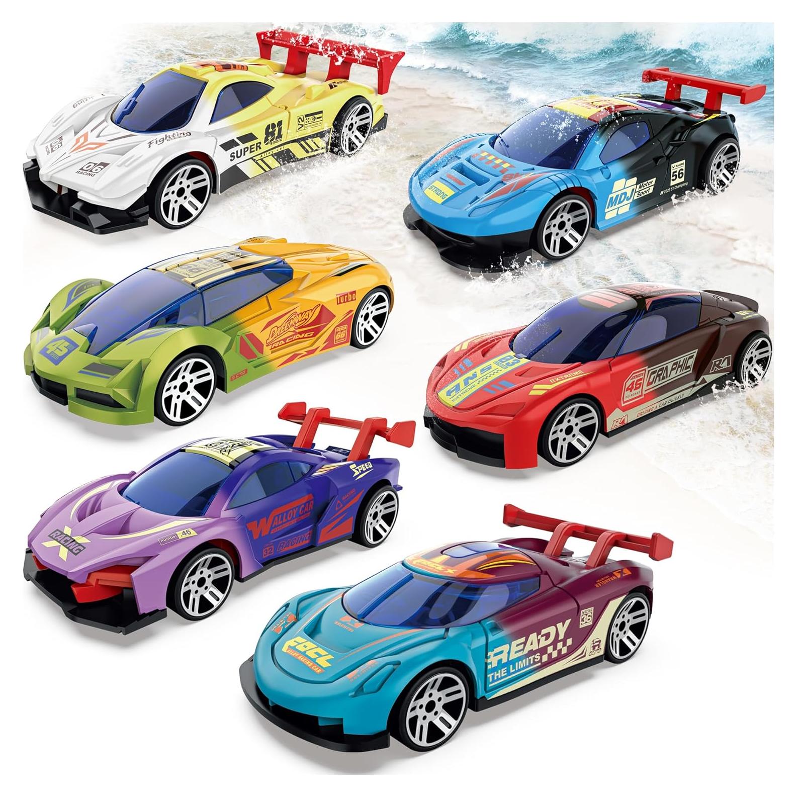 Coches que Cambian de Color MACALOCA - 6 Piezas 1:64