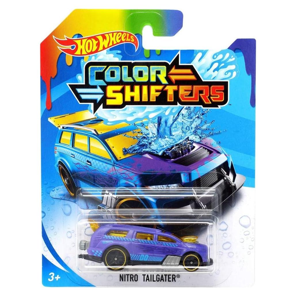 Auto de Juguete Hot Wheels Color Shifters Nitro Tailgater 2018