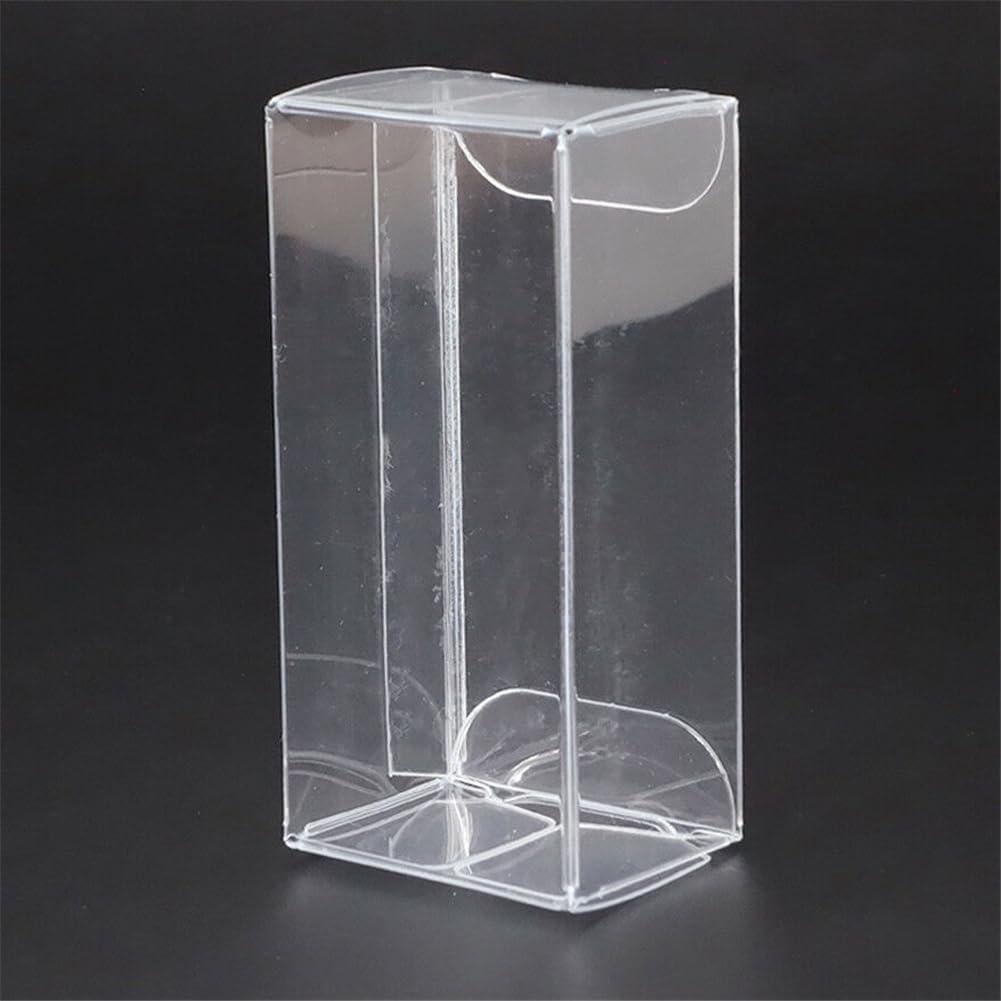 50 Cajas de Exhibición Transparentes 1:64 MANMAOHE para Modelos