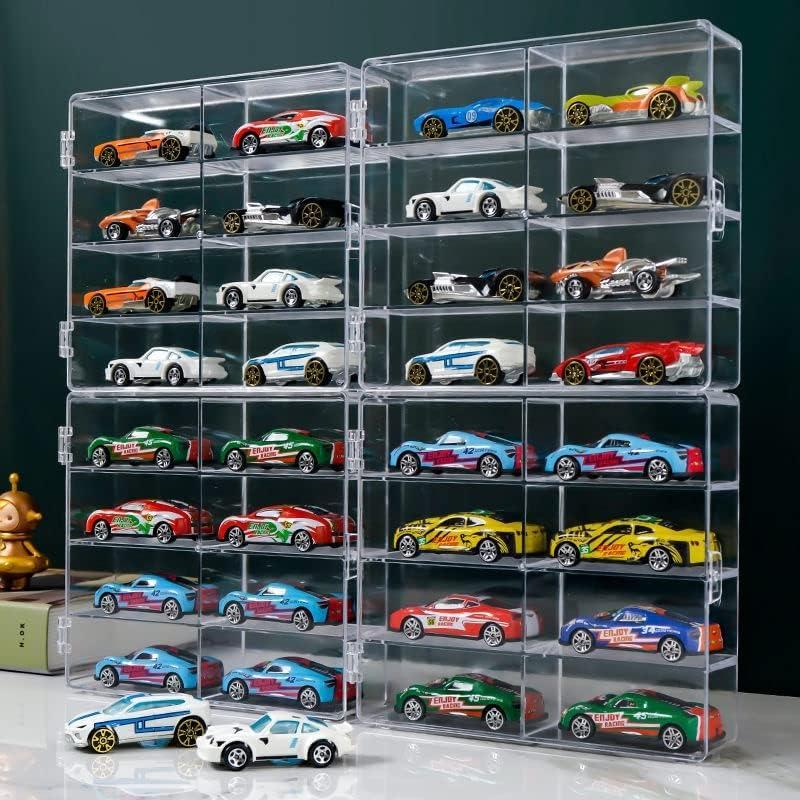 Estuche de exhibición para coches de juguete Matchbox 1:64 - 4 piezas