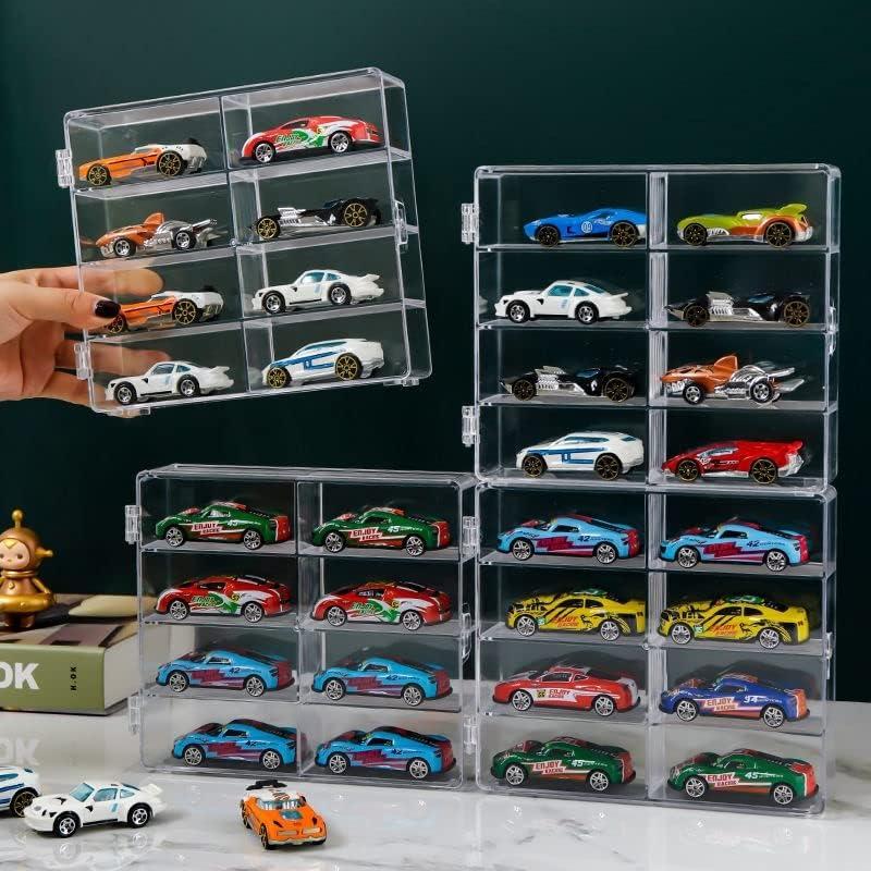 Estuche de exhibición para coches de juguete Matchbox 1:64 - 4 piezas