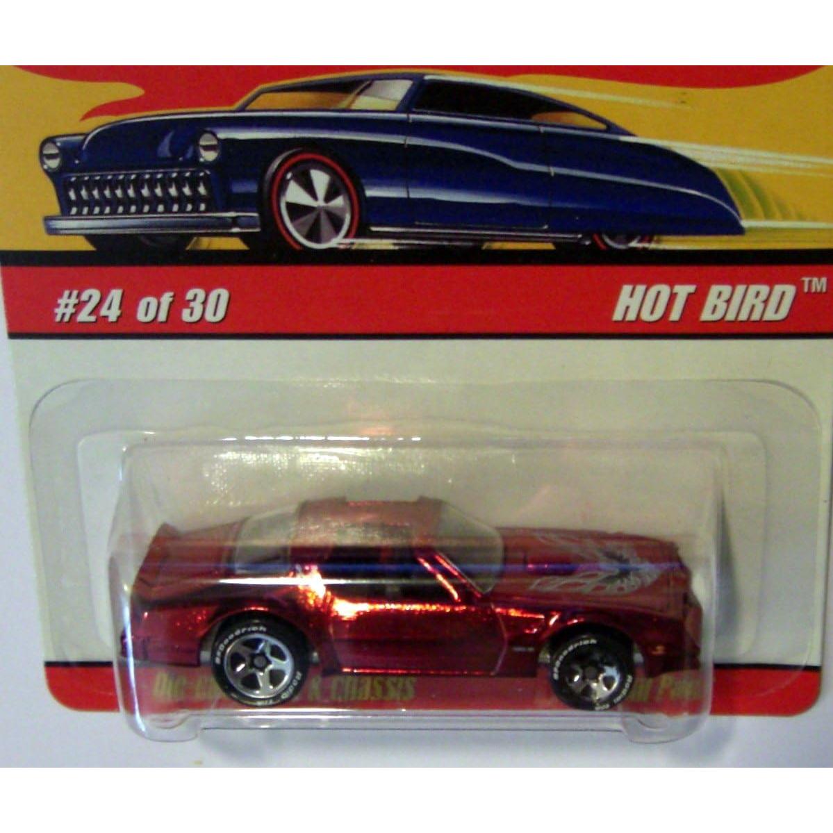 Hot Wheels Hot Bird Rojo Spectraflame 1:64 Escala Coleccionable