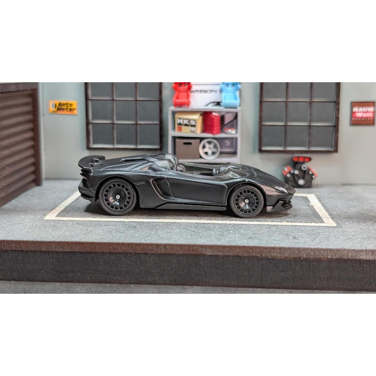 Ruedas de goma progresivas 1:64 - Juego de 10 diseños aleatorios