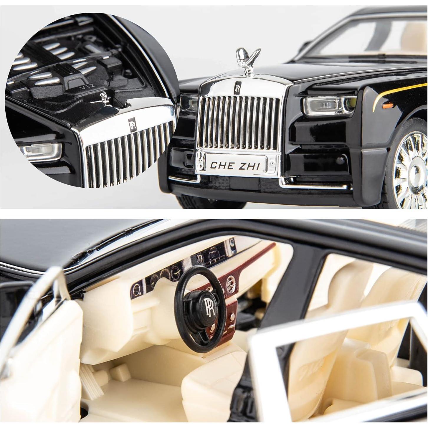 Coche de Juguete Rolls-Royce Phantom 1/32 BDTCTK con Sonido y Luz