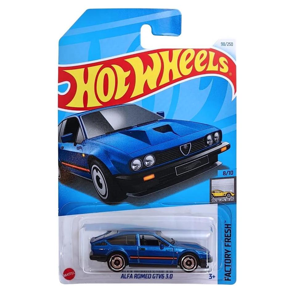 Hot Wheels Alfa Romeo GTV6 3.0 Azul Metálico 1:64