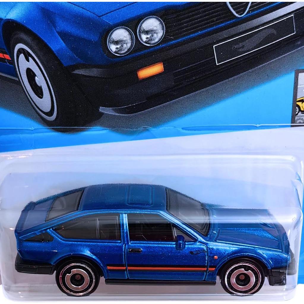 Hot Wheels Alfa Romeo GTV6 3.0 Azul Metálico 1:64