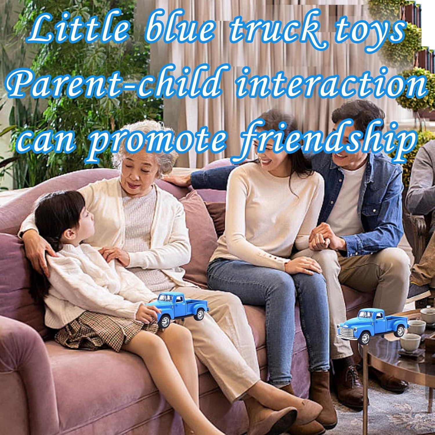 Camión Azul de Juguete AGSIXZLAN 1:32 para Niños 2-8 Años