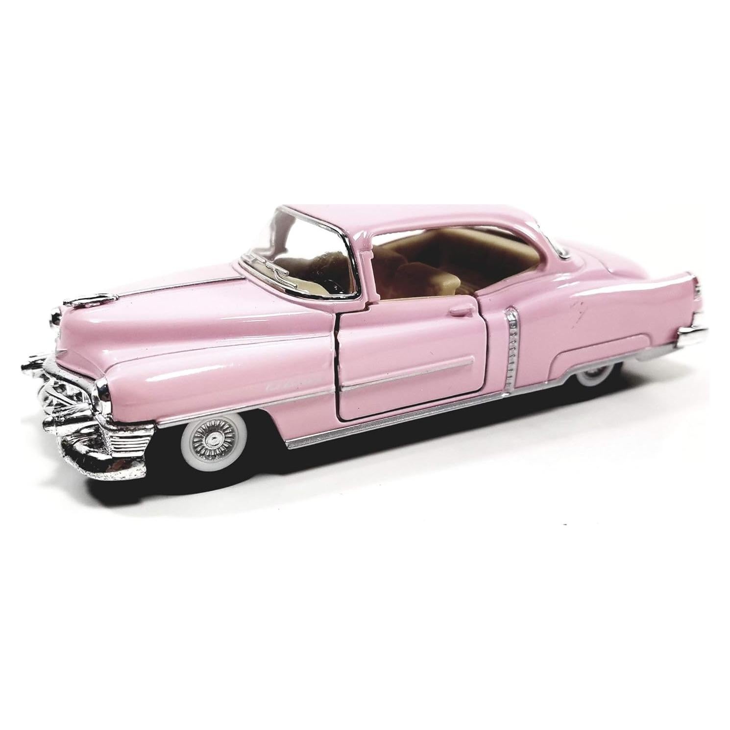 Modelo a Escala 1:43 KiNSMART Cadillac 1953 Rosa 12.7 cm
