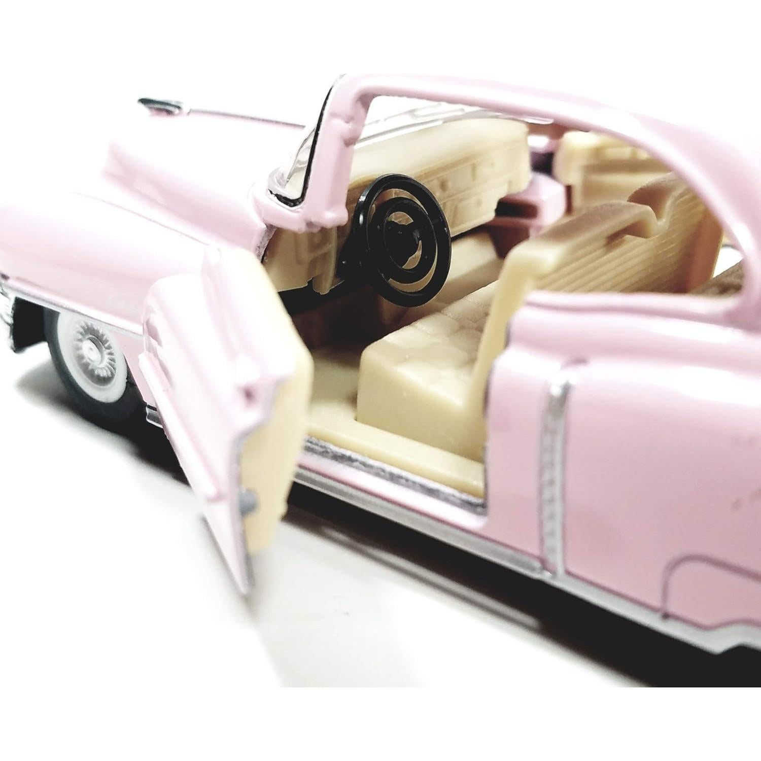 Modelo a Escala 1:43 KiNSMART Cadillac 1953 Rosa 12.7 cm
