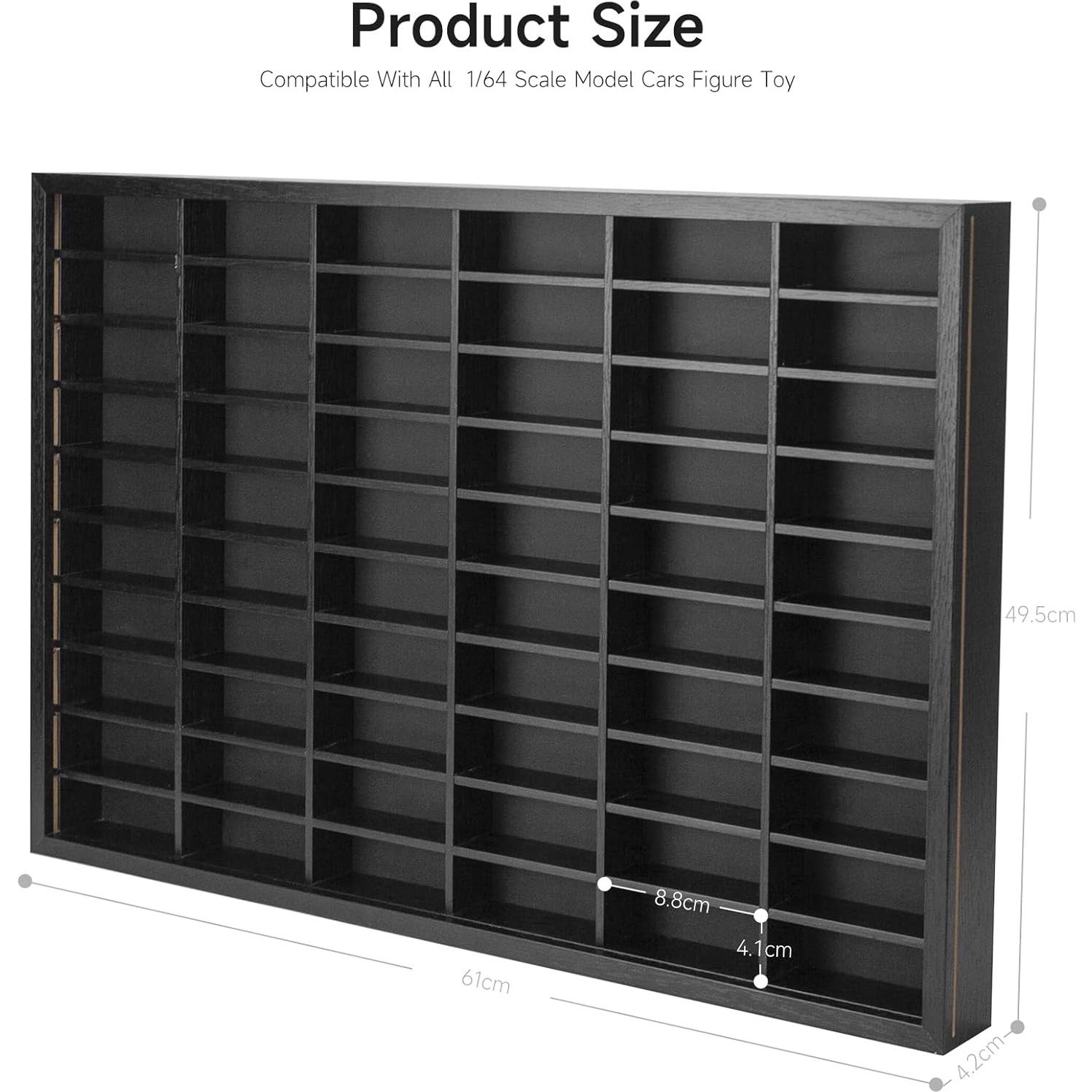 Estante de exhibición de pared DisplayMore para coches 1/64