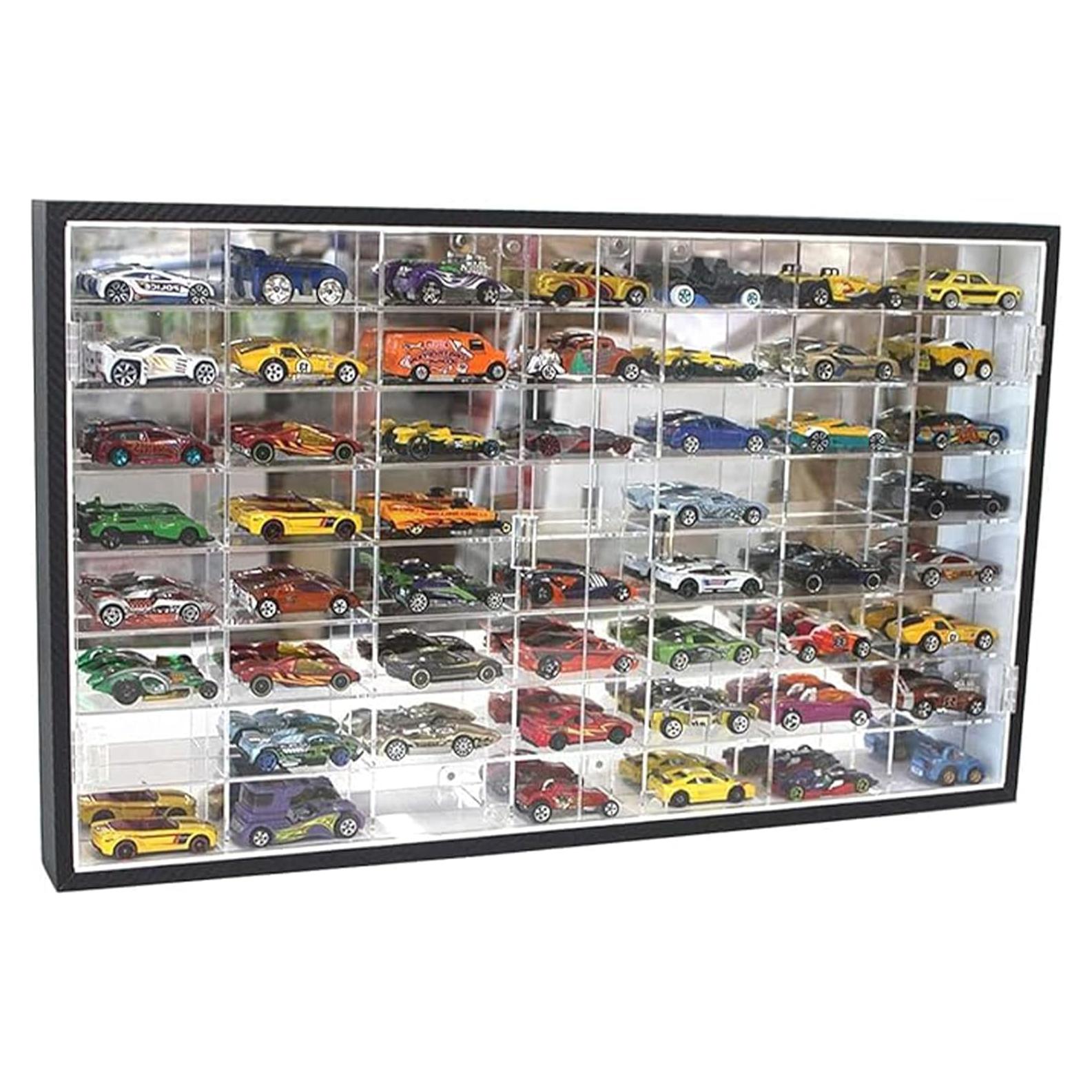 Estante de Exhibición para Coches de Juguete 1/64 DisplayGifts - 56 Slots