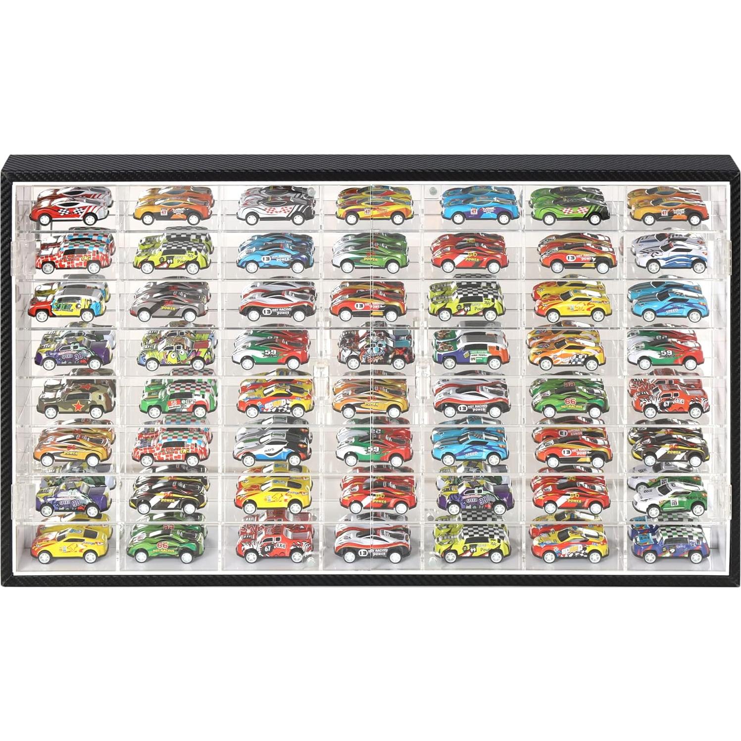 Estante de Exhibición para Coches de Juguete 1/64 DisplayGifts - 56 Slots