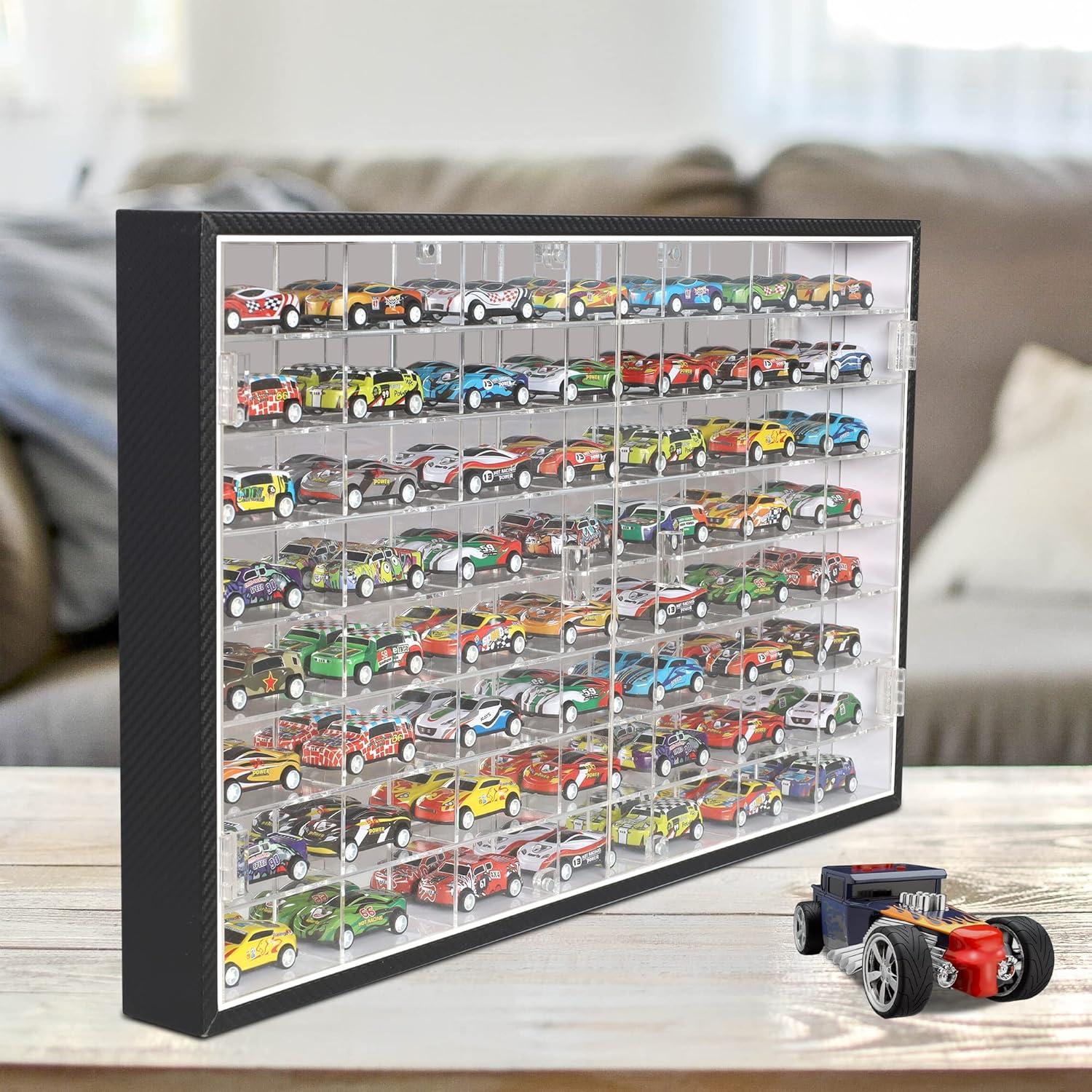 Estante de Exhibición para Coches de Juguete 1/64 DisplayGifts - 56 Slots