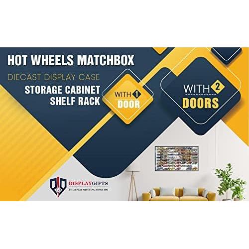 Estante de Exhibición para Coches de Juguete 1/64 DisplayGifts - 56 Slots