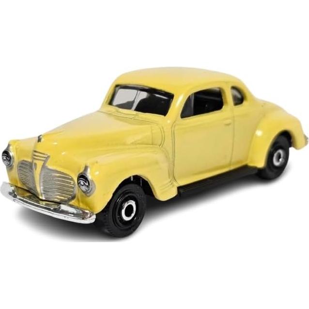 Coche de Modelo Matchbox 1941 Plymouth Coupe Amarillo