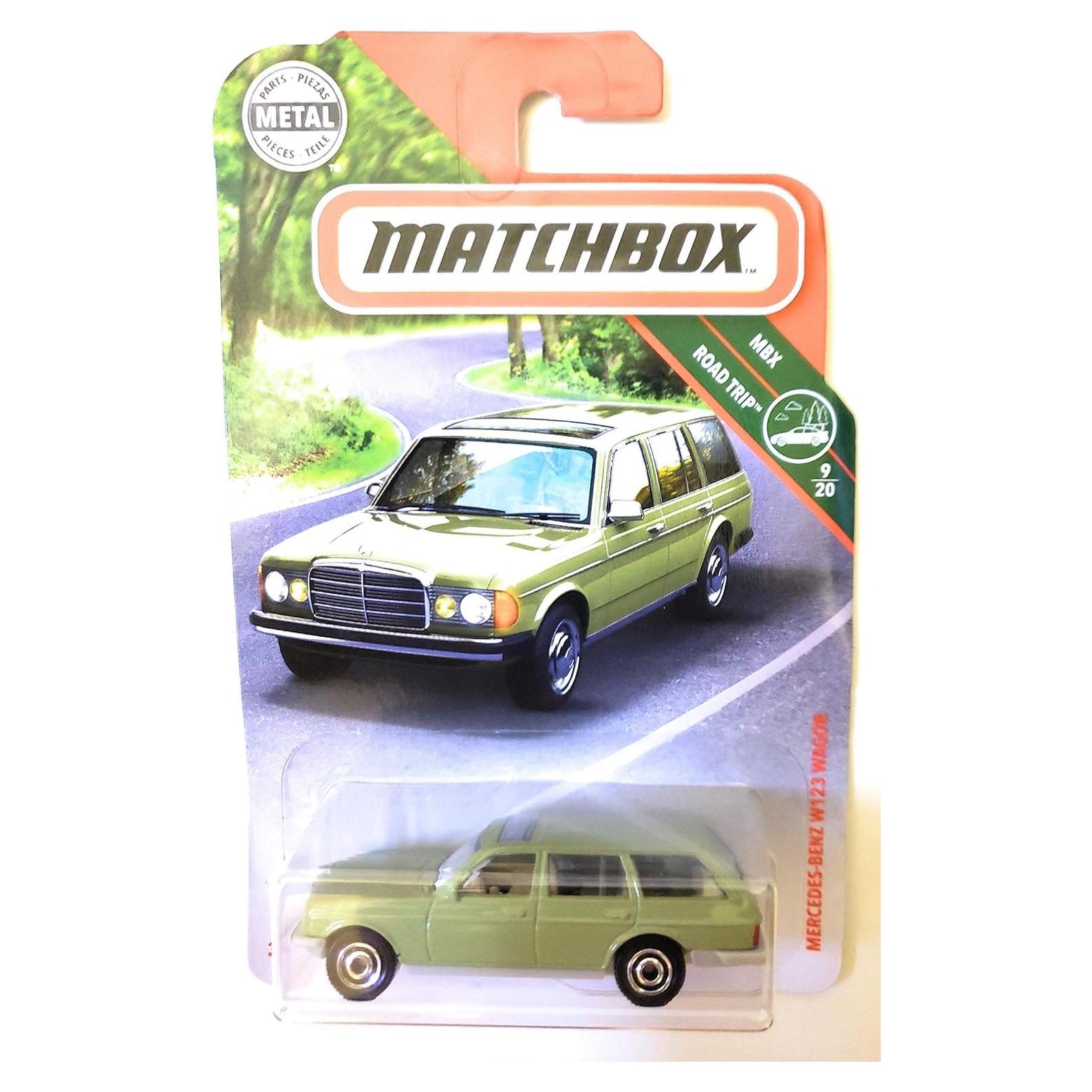 Matchbox Mercedes-Benz W123 Wagon 1:64 Metal Verde Claro