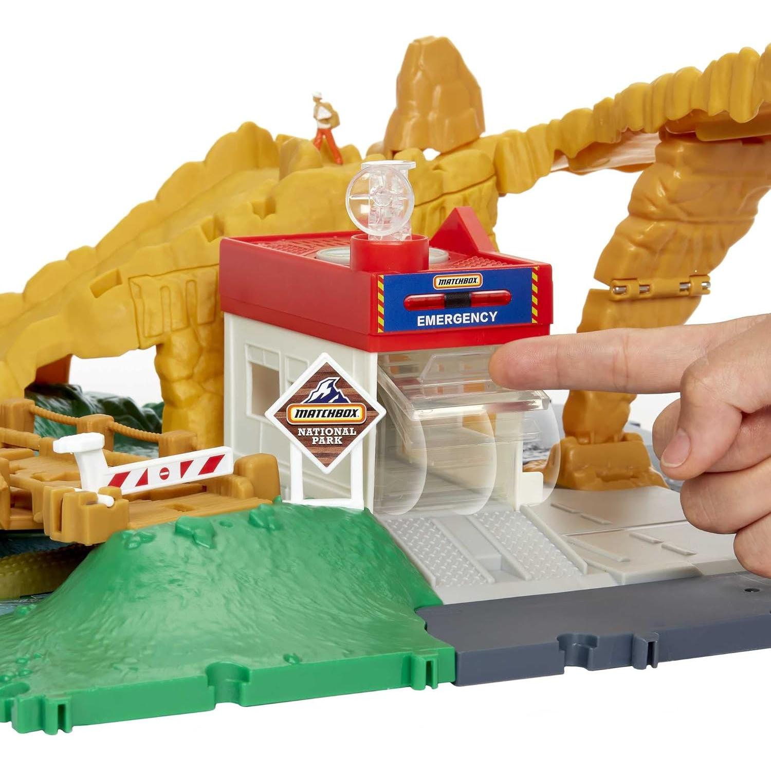 Conjunto de Juego Matchbox Action Drivers - Coche 1:64 - Luces y Sonidos