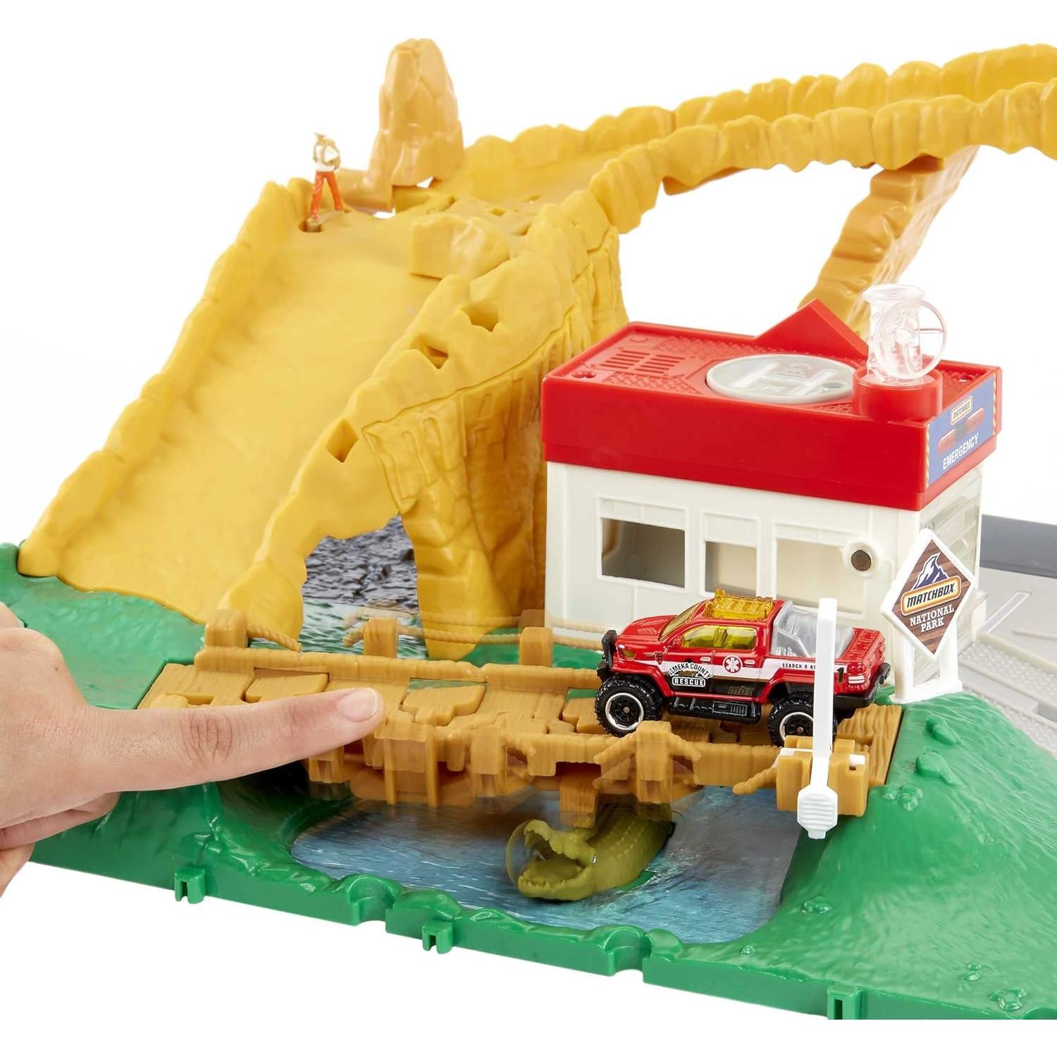 Conjunto de Juego Matchbox Action Drivers - Coche 1:64 - Luces y Sonidos