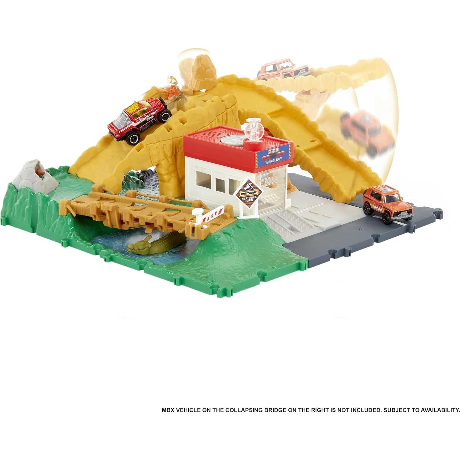 Conjunto de Juego Matchbox Action Drivers - Coche 1:64 - Luces y Sonidos