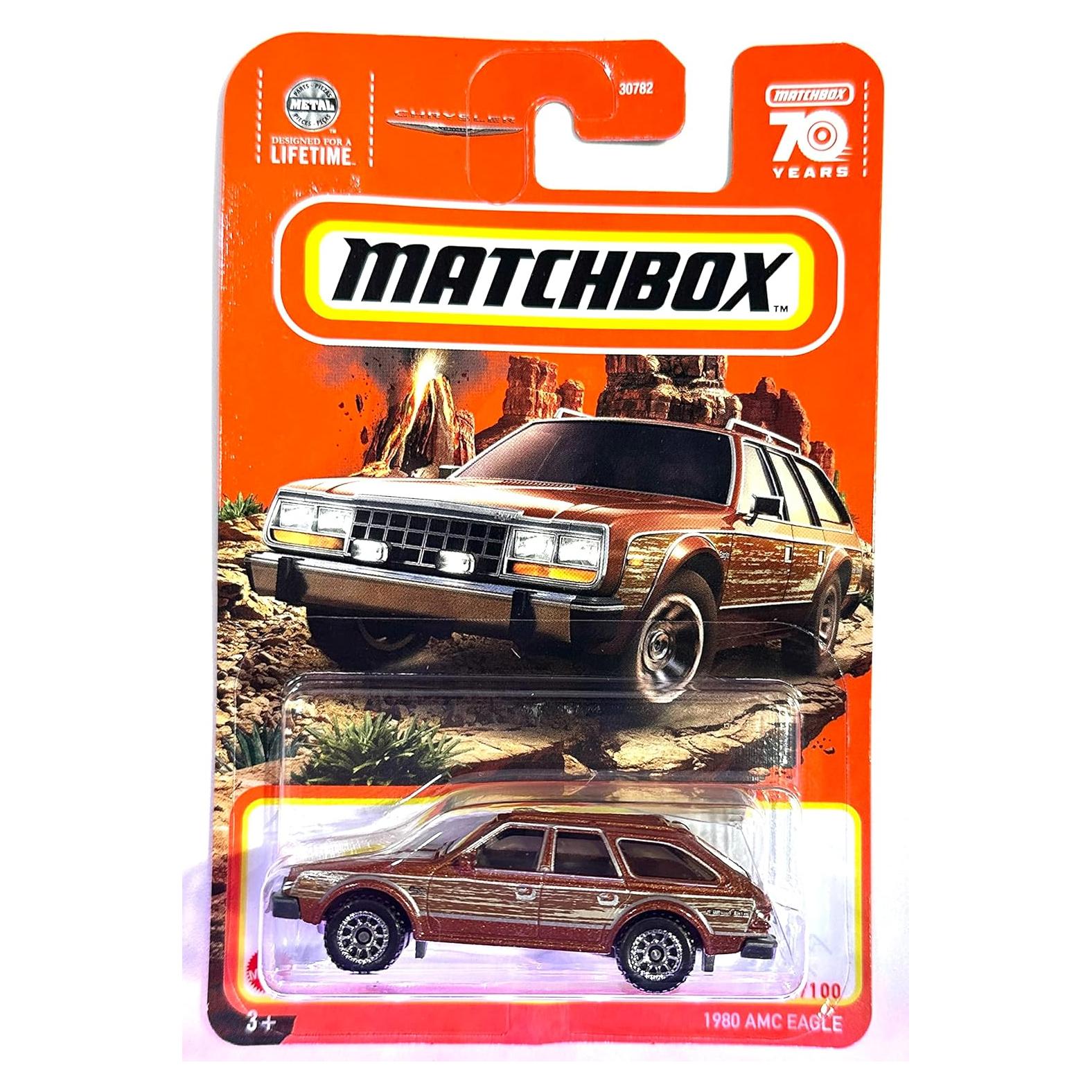 Matchbox AMC Eagle 1:64 Die Cast Marrón - Nuevo Mint 2023
