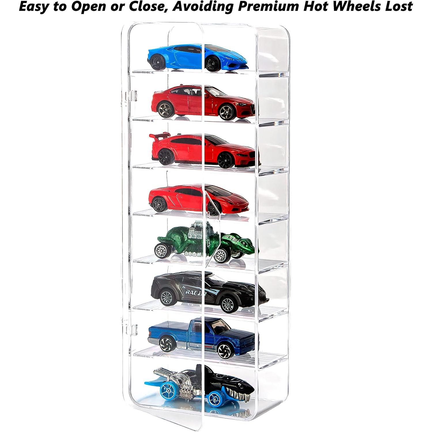 Estuche de Exhibición KISLANE para 24 Coches de Juguete Acrílico