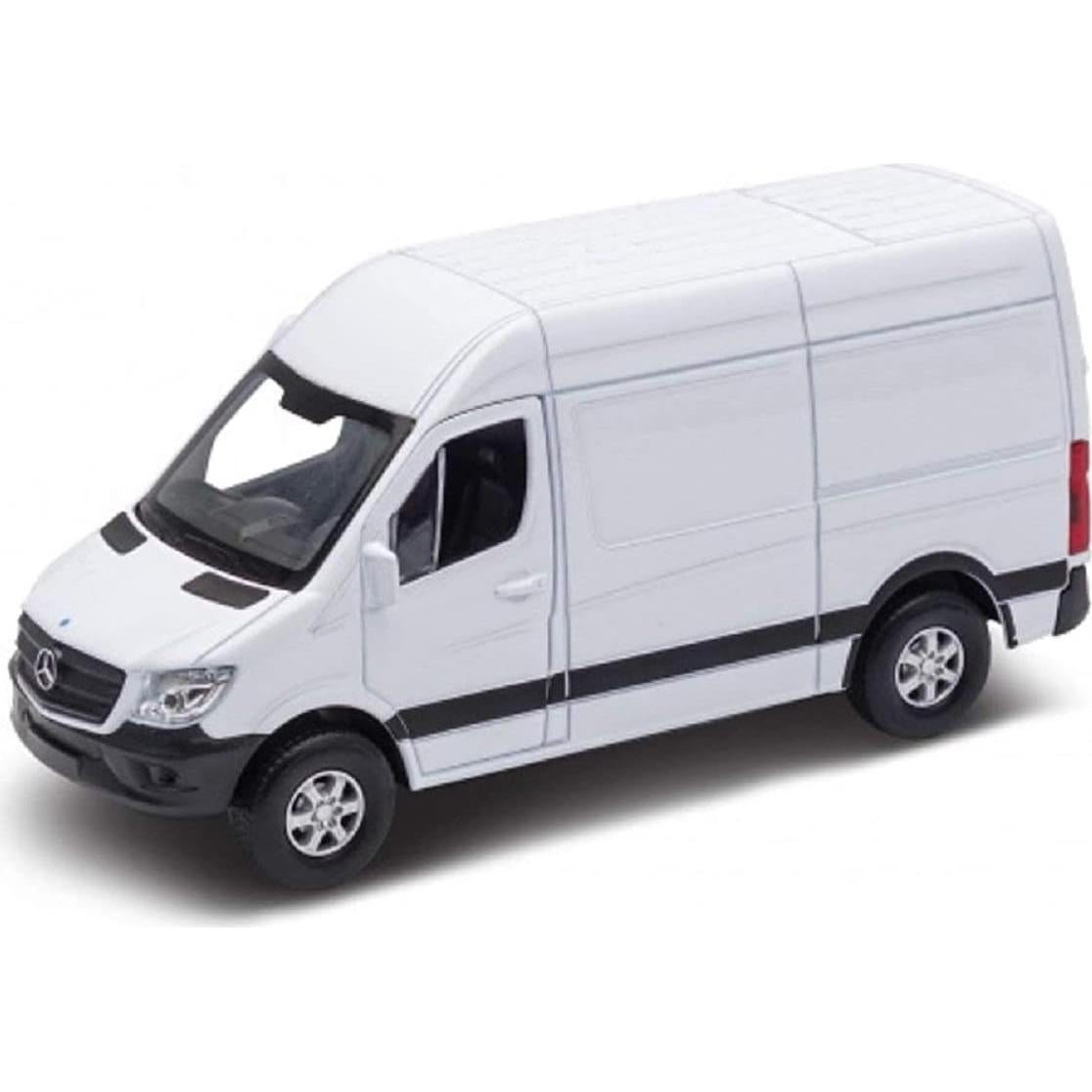 Modelo Metal Fundido KiNSMART Mercedes-Benz Sprinter 1:48 Blanco