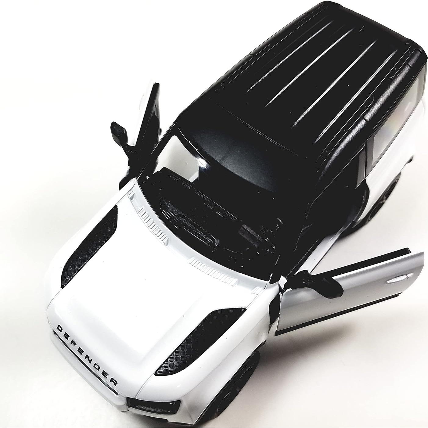 Modelo de Metal Fundido KiNSMART Land Rover Defender 90 12.7 cm