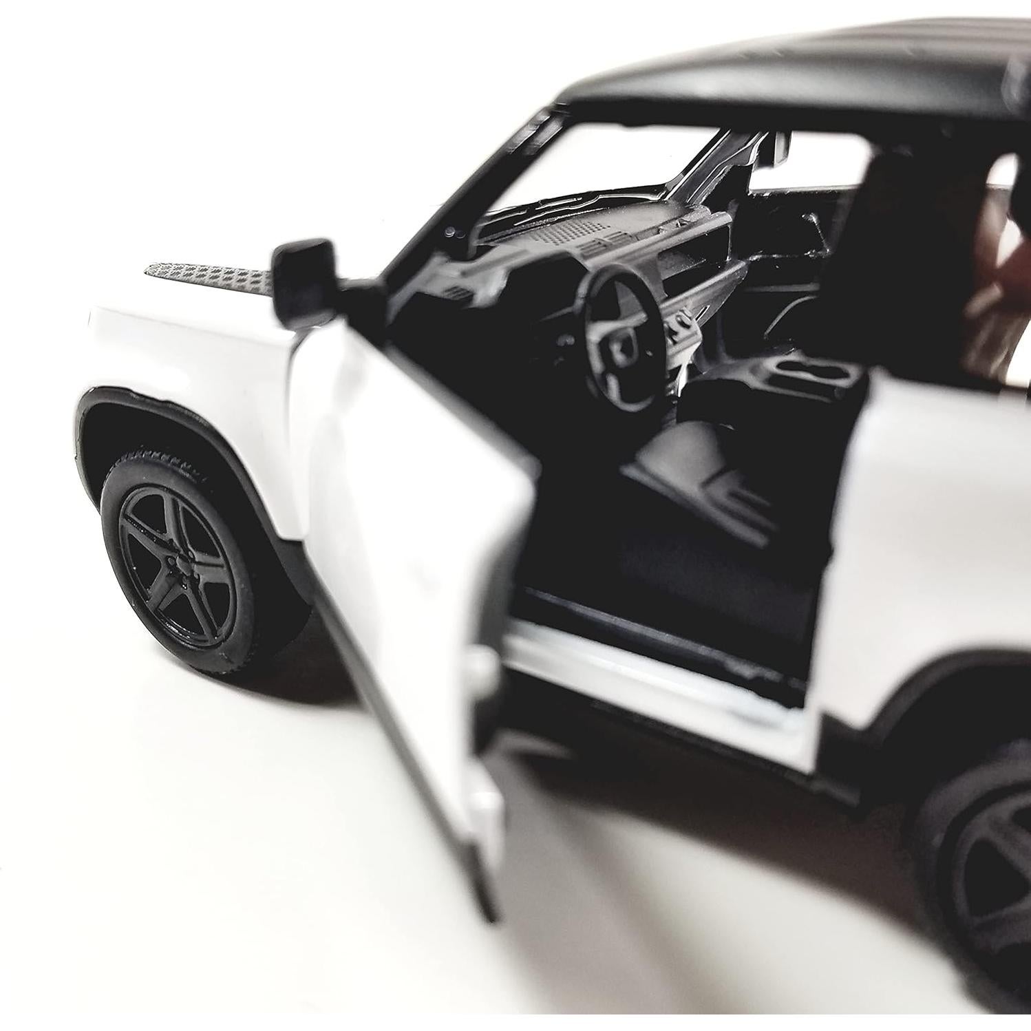 Modelo de Metal Fundido KiNSMART Land Rover Defender 90 12.7 cm