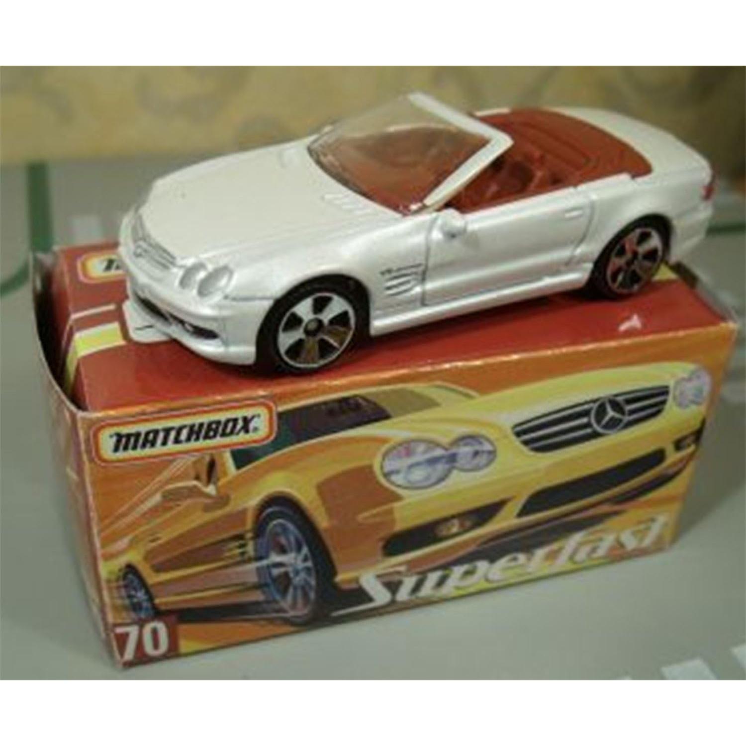 Modelo de Coche Mercedes Benz SL55 AMG Matchbox 1:64
