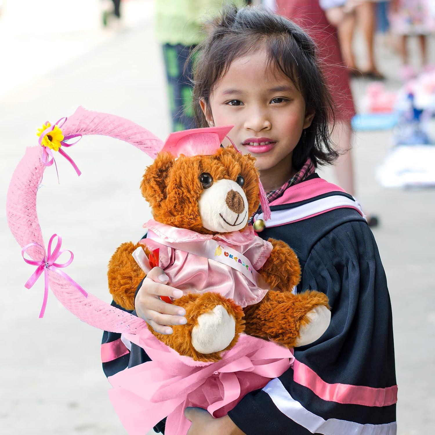 Oso de Graduación 2025 Foilswirl 30 cm con Toga y Gorra