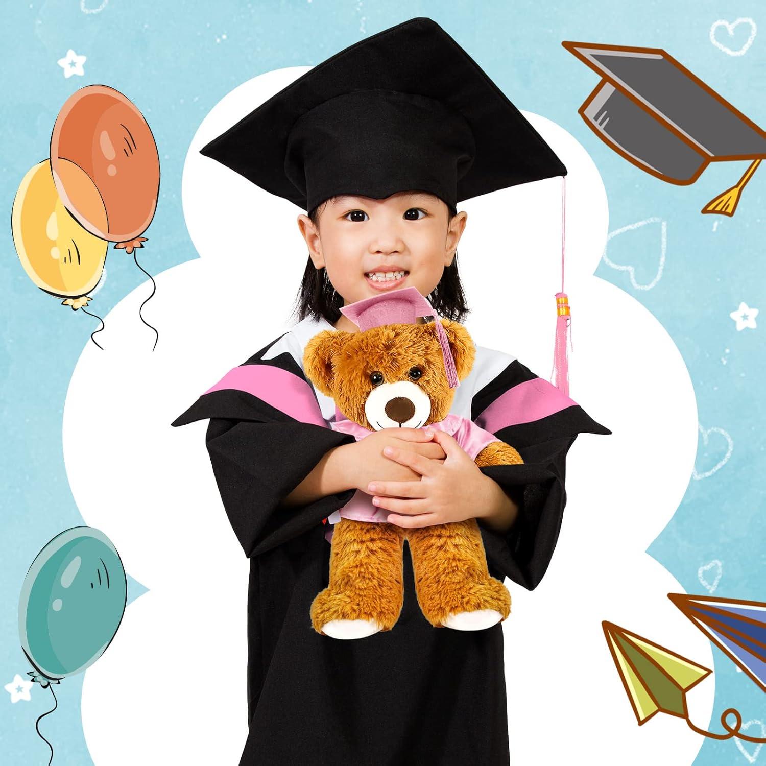 Oso de Graduación 2025 Foilswirl 30 cm con Toga y Gorra