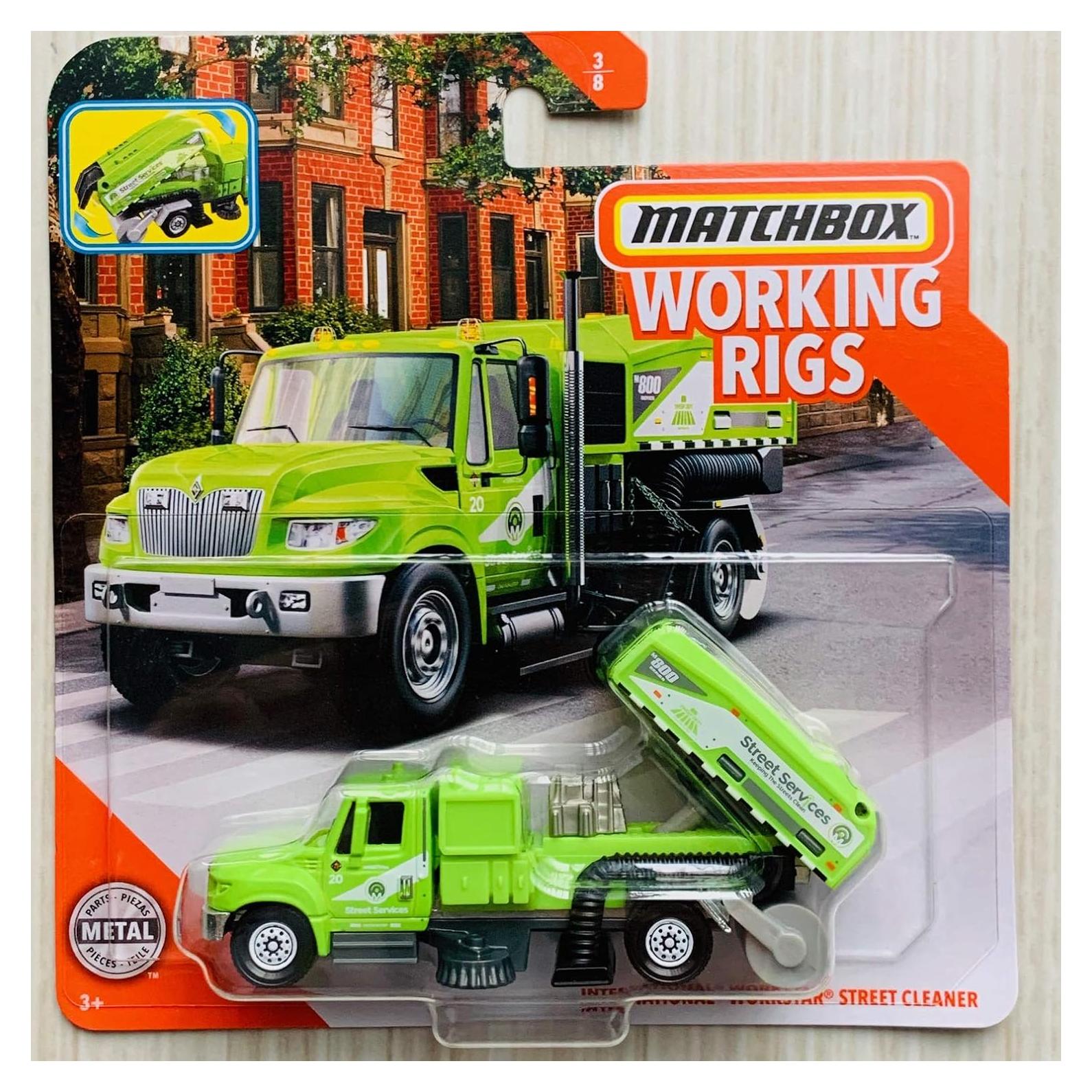 Camión Limpiador de Calles Matchbox Working Rigs