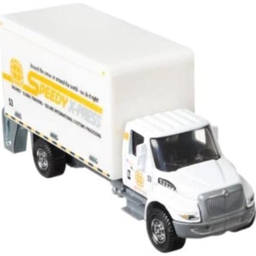 Camión de caja internacional Matchbox Working Rigs 1:64