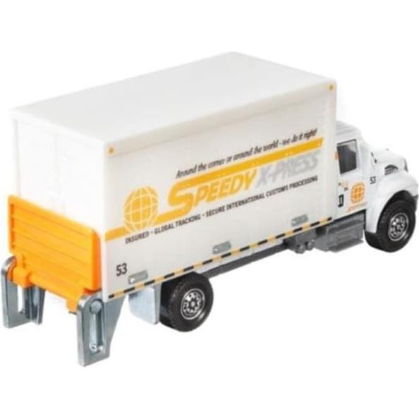 Camión de caja internacional Matchbox Working Rigs 1:64